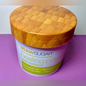Raw Sugar Healing Power‎ Hair Masque Avocado Oil + Banana + Coconut Milk + Agave